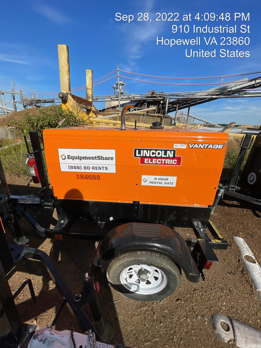 2021 Lincoln Electric Vantage 322 VANTAGE 322 READY-PAK 3