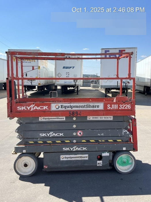 2017 Skyjack SJIII-3226 Skyjack SJ3226, Trojan Battery Set, Extended Warranty 5yr/5k hr