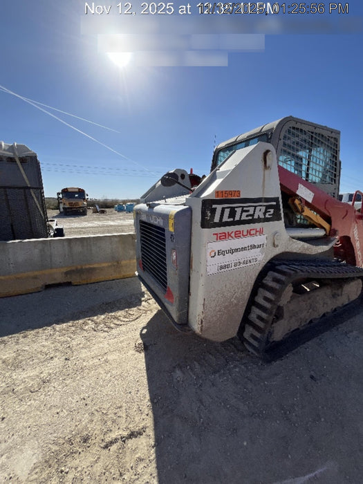 2020 Takeuchi TL12R2-CRR Cab/Heat/Air, Hydraulic QC, Ride Control