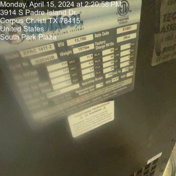 2023 KWIKOOL KPAC1411-2