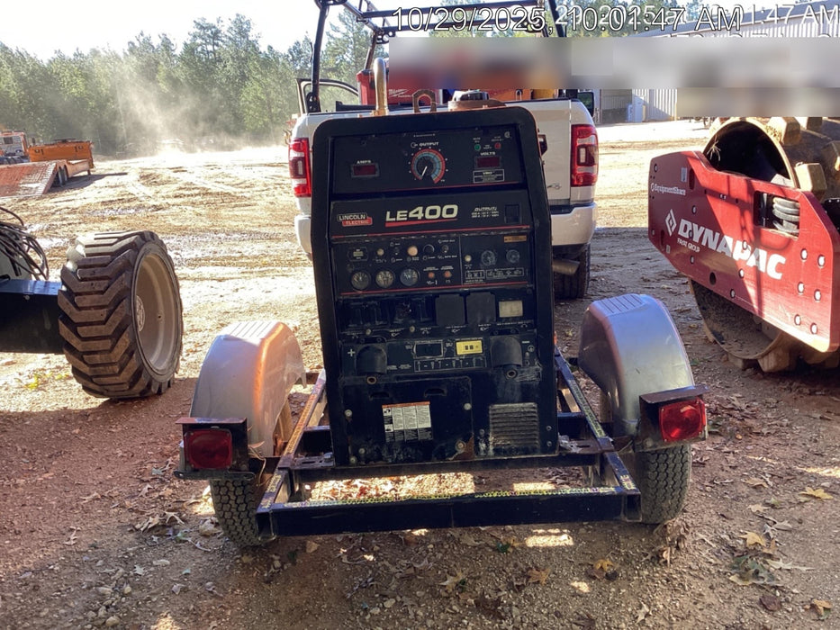 2022 Lincoln Electric LE400 Kubota V1505, Trlr, Cable Rack, Light Kit, ES Decals, T3