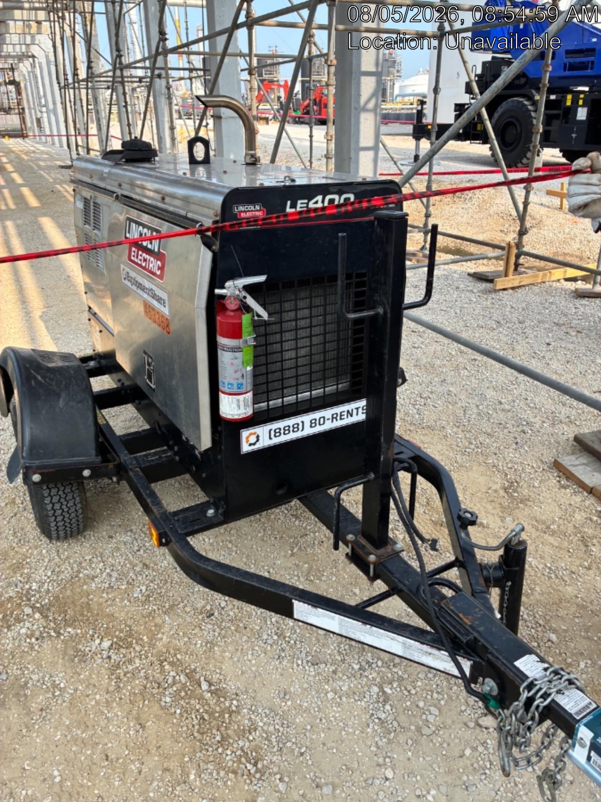 2024 Lincoln Electric LE400 Kubota V1505, Trlr, Cable Rack, Light Kit, ES Decals, T3