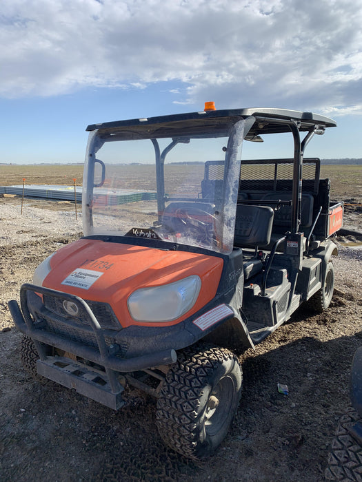 2021 Kubota RTV-X1140W-H Plastic Canopy, Windshield Acrylic Clear, LED Strobe Light, Wire Harness Kit, Back up Alarm
