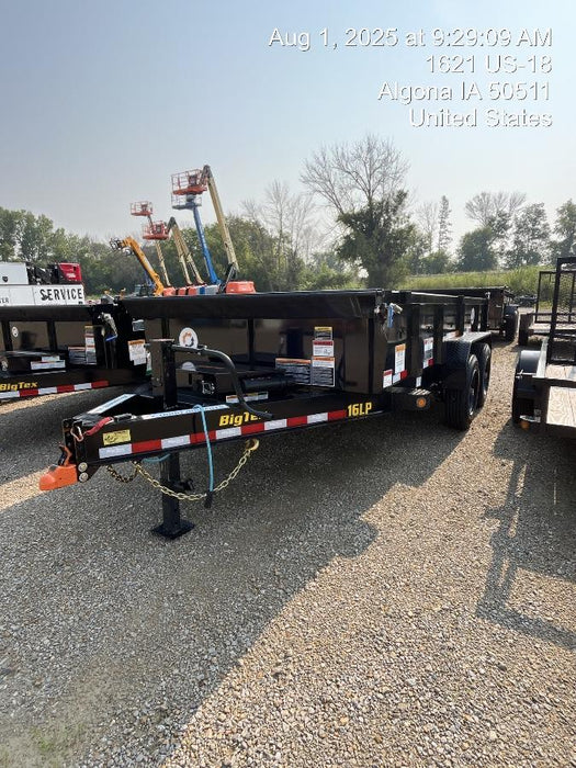 2025 BIG TEX TRAILER 16LP-14BK6SIRPD
