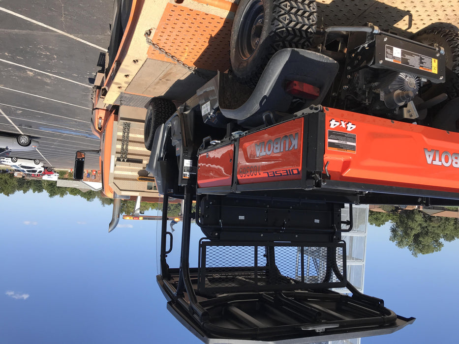 2020 Kubota RTV-X1140W-H 4WD utility cart -LED strobe -Windshield tempered glass -Plastic canopy -Wire harness kit -Backup alarm