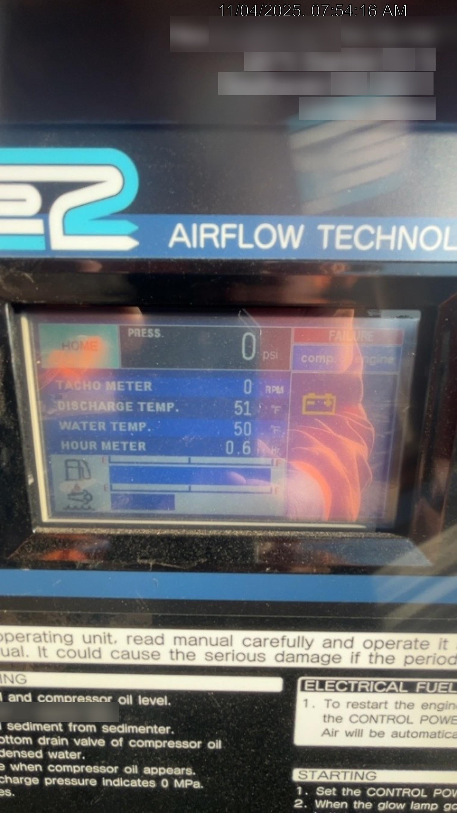 2025 AIRMAN PDSF375DP-6E1