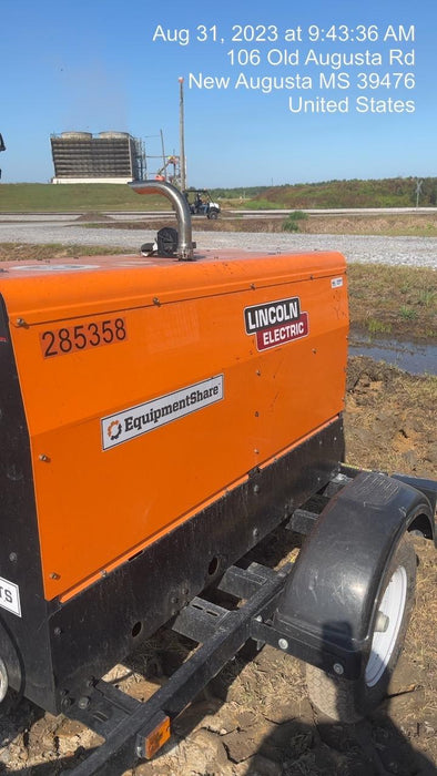 2022 Lincoln Electric LE400 Kubota V1505, Trlr, Cable Rack, Light Kit, ES Decals, T3