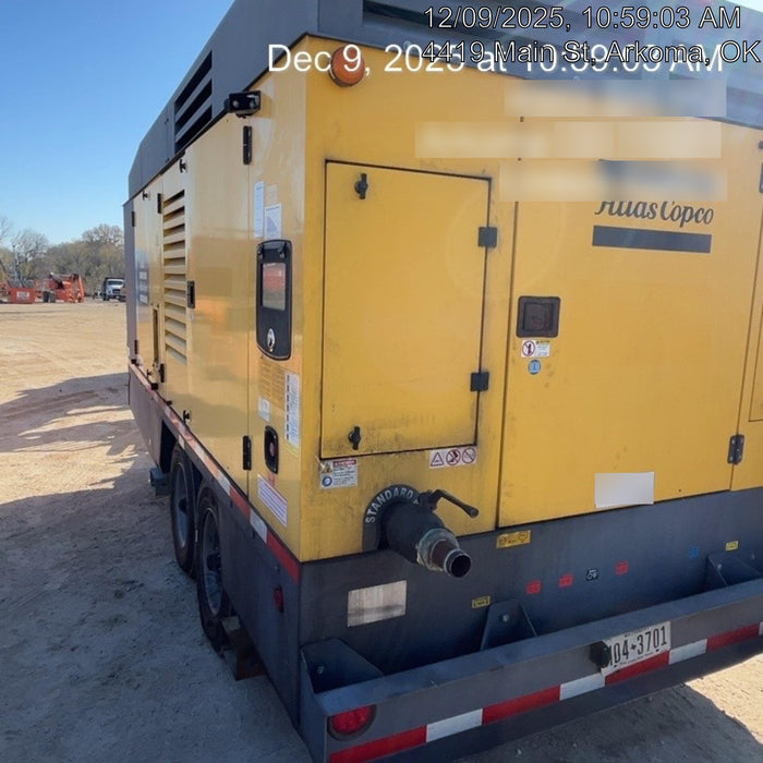 2020 ATLAS COPCO XAS 1800