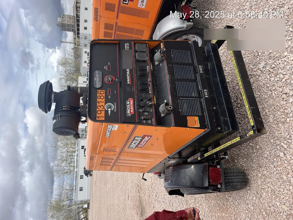 2021 Lincoln Electric Vantage 549X Ready Pak 3, ORANGE (includes trailer, cable rack, fender light kit)