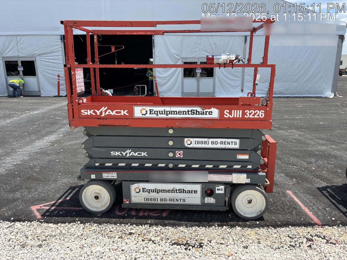 2019 Skyjack SJIII-3226 Standard Options, Trojan Batteries