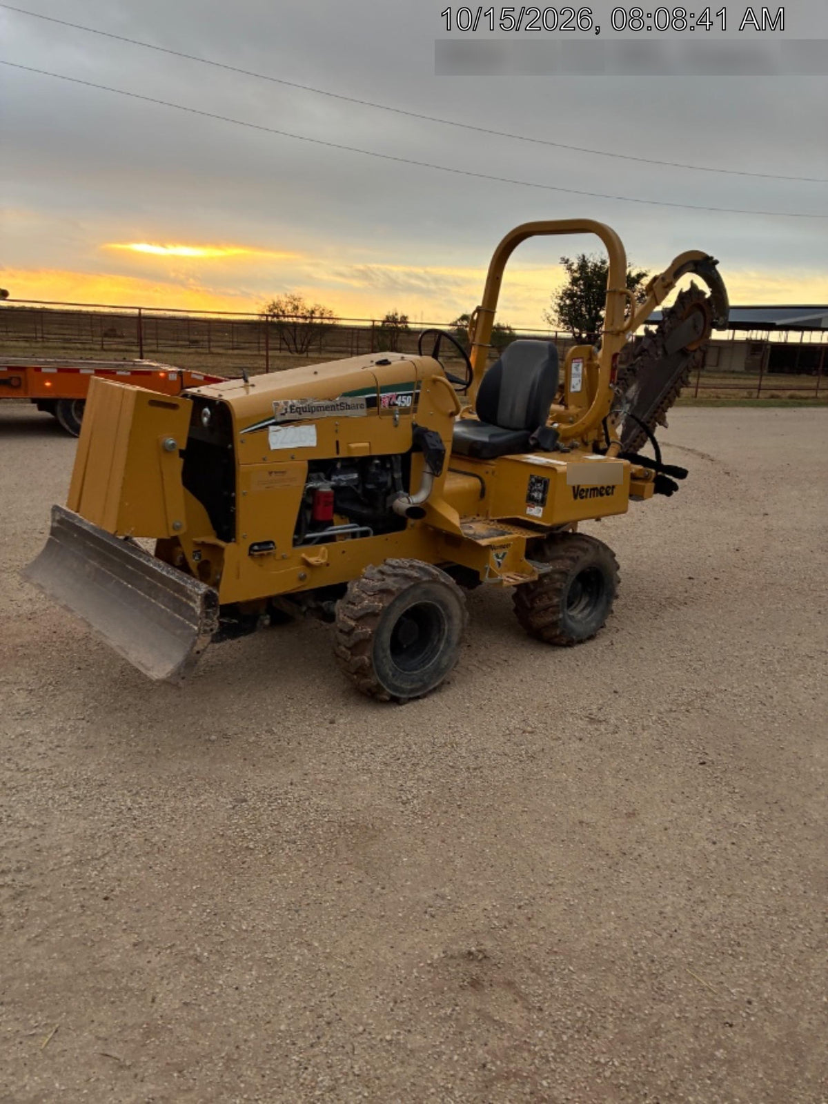 2019 VERMEER RTX450
