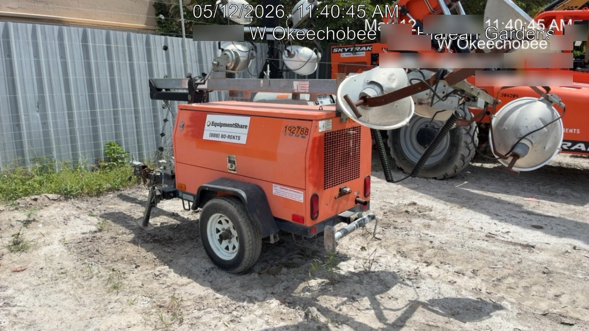 2018 Wanco WLT-4M PORTABLE LIGHT TOWER