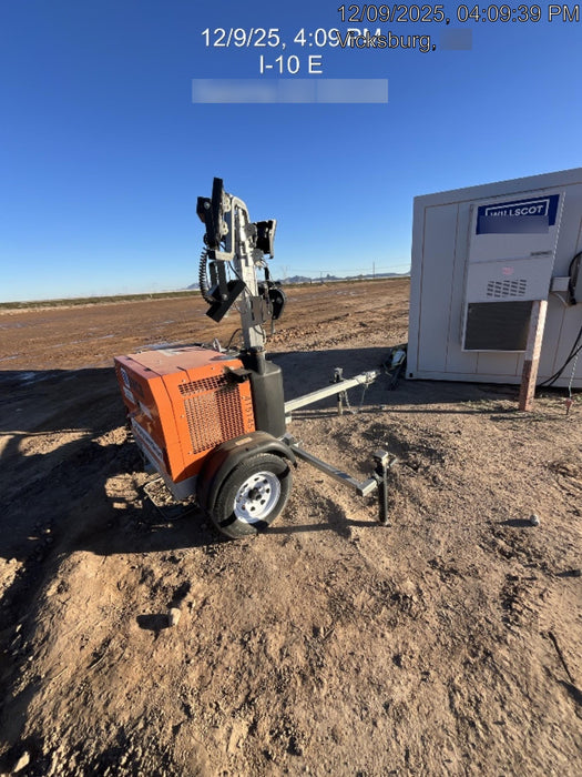 2024 Wanco WLTT-4MM4K Diesel, Deep Sea Controller, Shore Power Plug, Auto Start, (4) 350W LED Floodlights, 4kW Generator, 60 Gal Fuel Tank, 2" Ball, T3