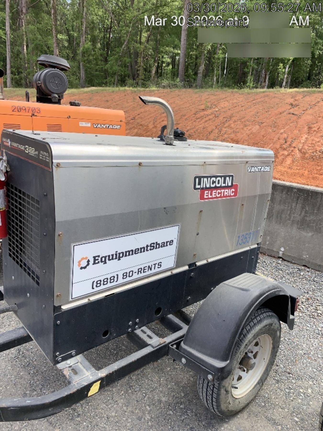 2021 Lincoln Electric Vantage 322 Ready Pak 3