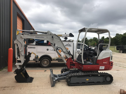 2021 Takeuchi TB235-2R Canopy, Rubber Tracks, Manual QC