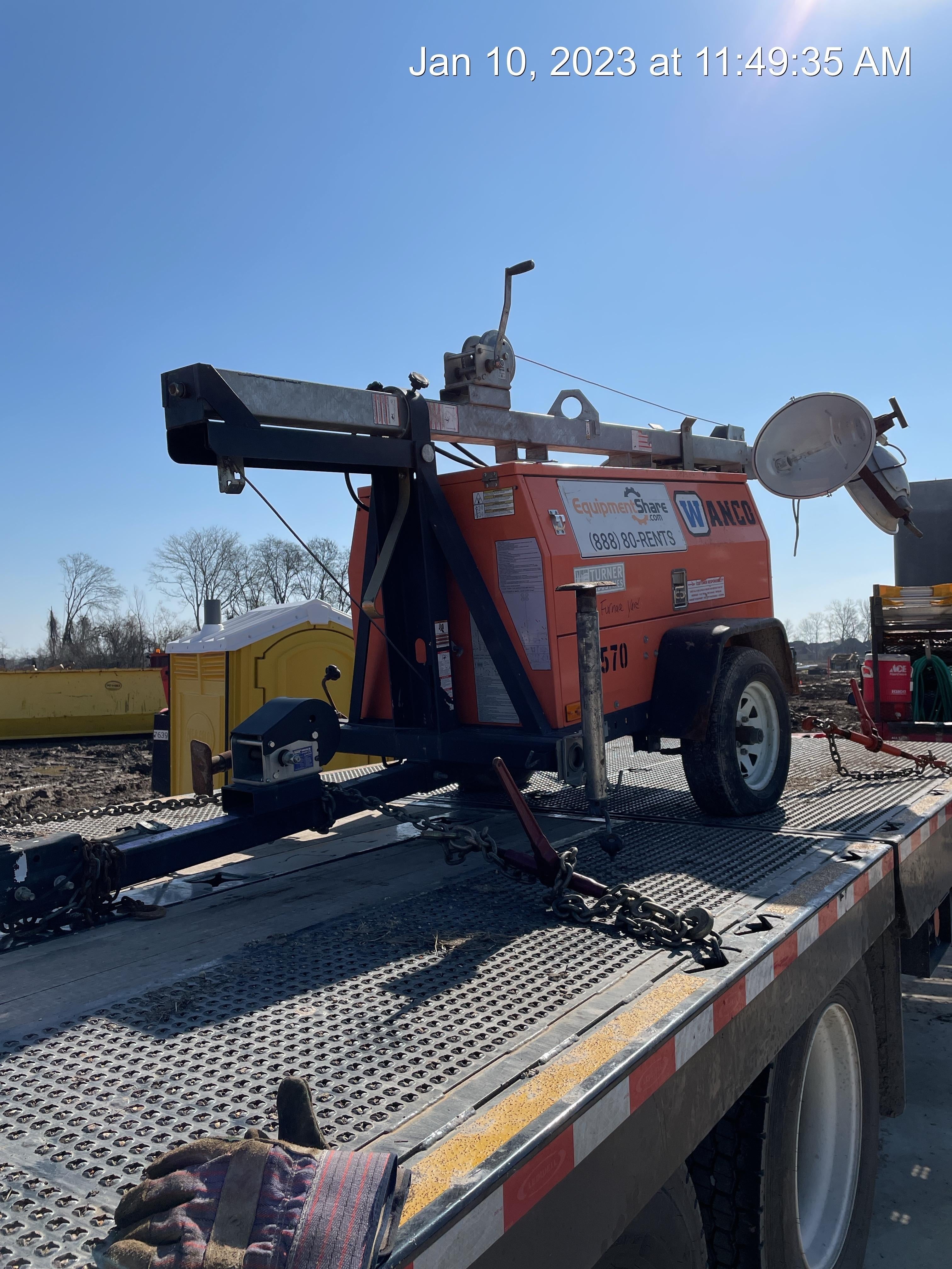 Wanco WLT-4M WANCO WLT-4M 6 kW Towable Light Generator