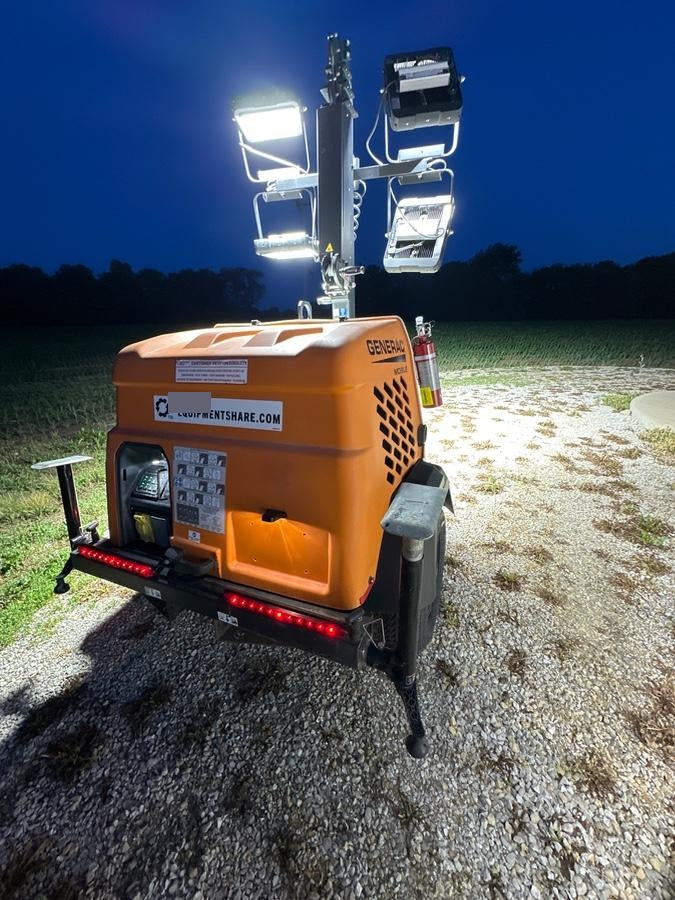 2023 Generac MLT2 Diesel, Flex Switch 120V Input, Powerzone Controller, (4) 320W LED Lights, 4kW Generator, 39.9 Gal Fuel Tank, 2" Ball, T3