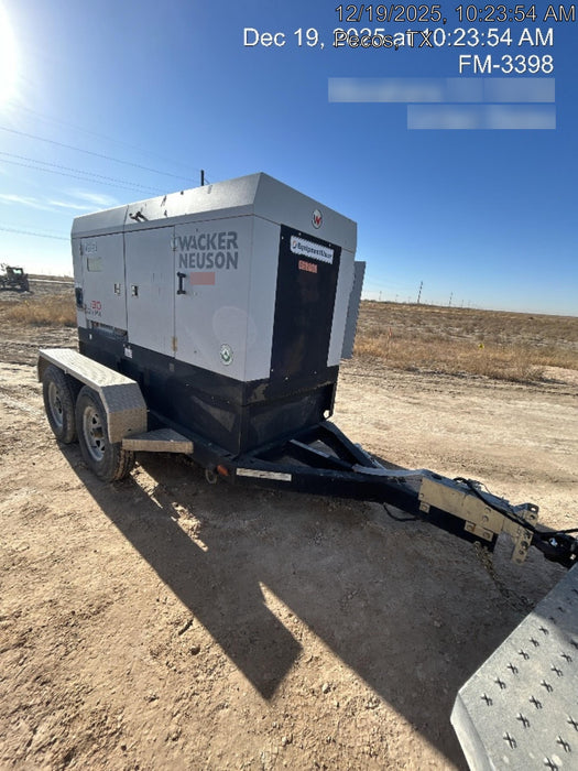 2019 WACKER NEUSON G130