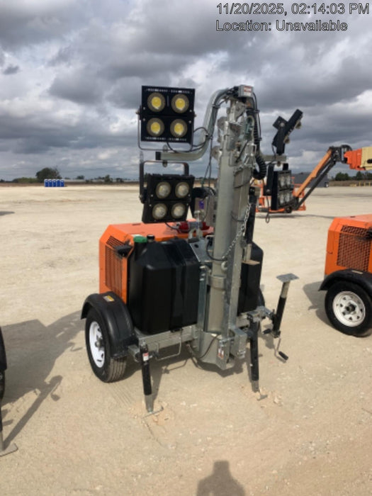 2024 Wanco WLTT-4MM4K Diesel, Deep Sea Controller, Shore Power Plug, Auto Start, (4) 350W LED Floodlights, 4kW Generator, 60 Gal Fuel Tank, 2" Ball, T3