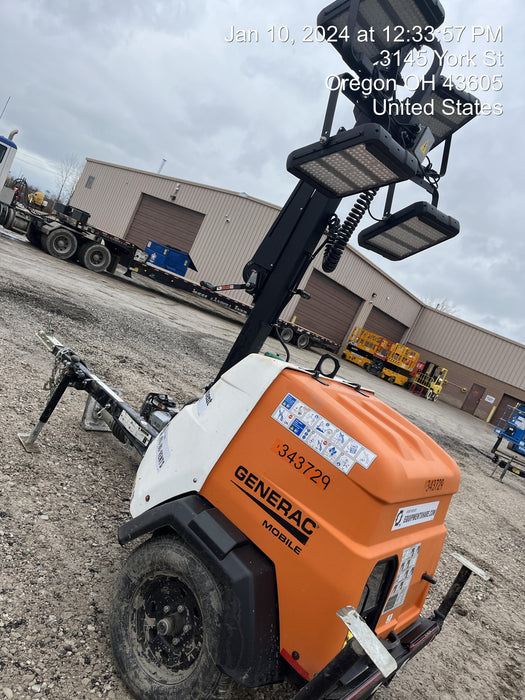 2023 Generac MLT2 Diesel, Flex Switch 120V Input, Powerzone Controller, (4) 320W LED Lights, 4kW Generator, 39.9 Gal Fuel Tank, 2" Ball, T3