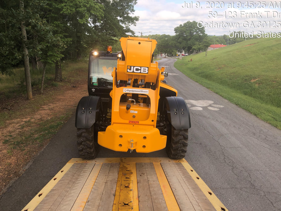 2020 JCB 510-56 Canopy, Solid Tires, Work Lights, Beacon, Aux Hydraulics, Back up Alarm, Lifting Eye, ES Decals
