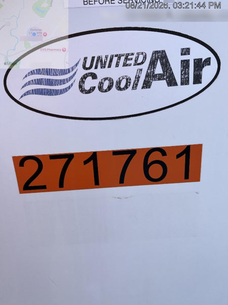 2022 UNITED COOL AIR PACH5N3AS15