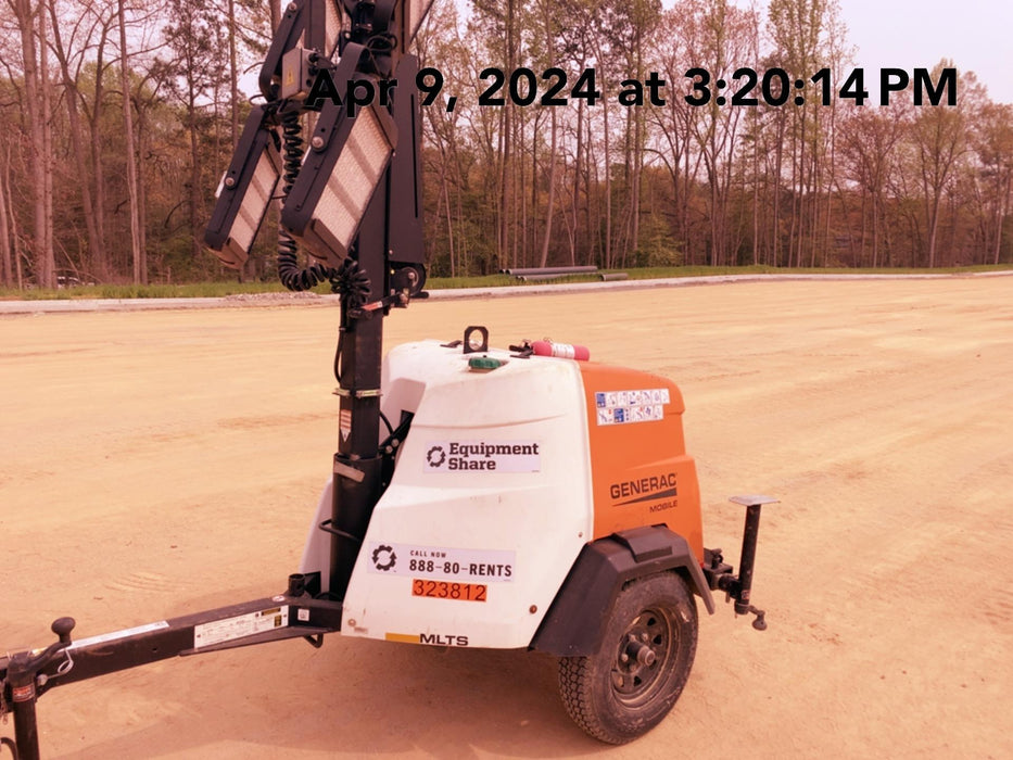 2023 Generac MLT2 Diesel, Flex Switch 120V Input, Powerzone Controller, (4) 320W LED Lights, 4kW Generator, 39.9 Gal Fuel Tank, 2" Ball, T3