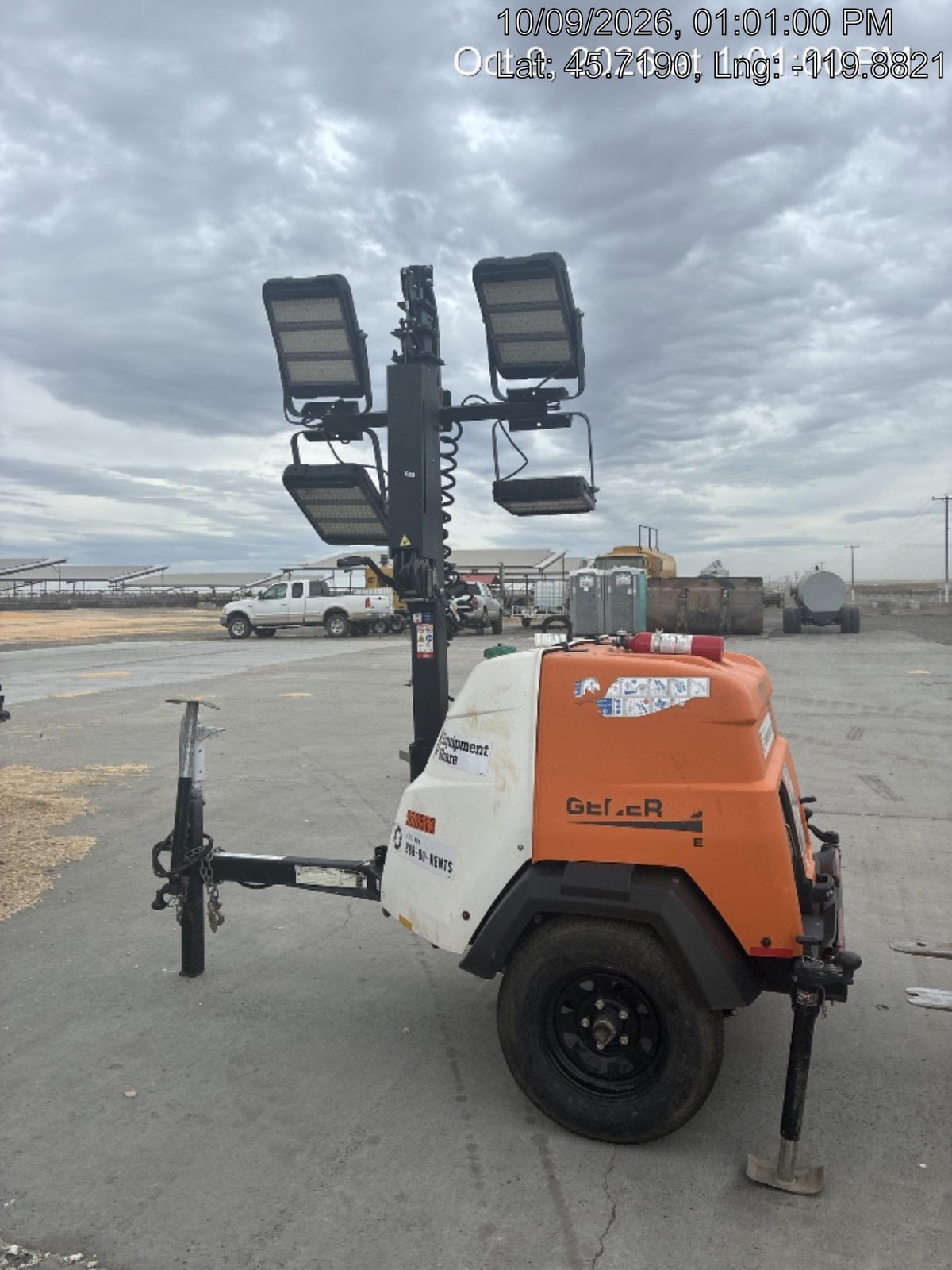 2023 Generac MLT2 Diesel, Flex Switch 120V Input, Powerzone Controller, (4) 320W LED Lights, 4kW Generator, 39.9 Gal Fuel Tank, 2" Ball, T3