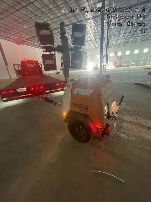 2023 Generac MLT2 Diesel, Flex Switch 120V Input, Powerzone Controller, 
(4) 320W LED Lights, 4kW Generator, 39.9 Gal Fuel Tank, 2" Ball, T3