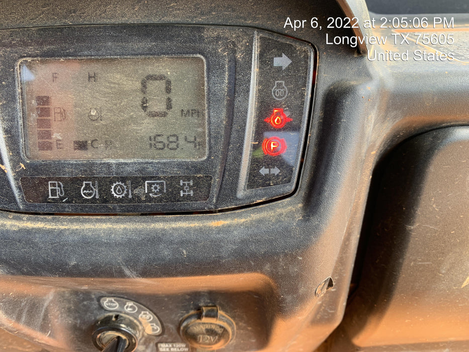 2021 Kubota RTV-X1140W-H Plastic Canopy, Windshield Acrylic Clear, LED Strobe Light, Wire Harness Kit, Back up Alarm