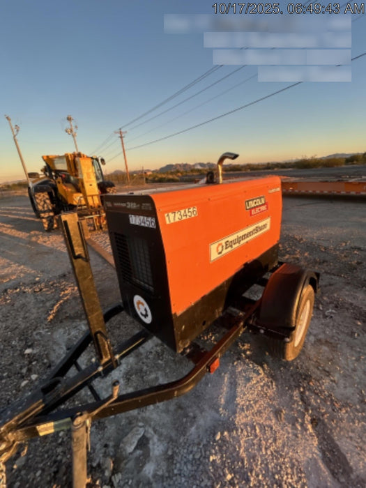 2021 Lincoln Electric Vantage 322 Vantage 322 Ready Pak 3 w/ Decals, ORANGE (includes trailer, cable rack, fender light kit) NO Telematics