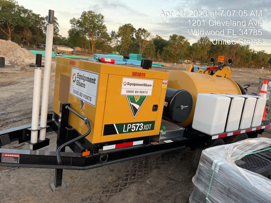 2023 Vac-Tron LP573XDT T4 Koehler Diesel Engine, 500 Gallon Debris Tank, x2 100 Gallon Water Tanks