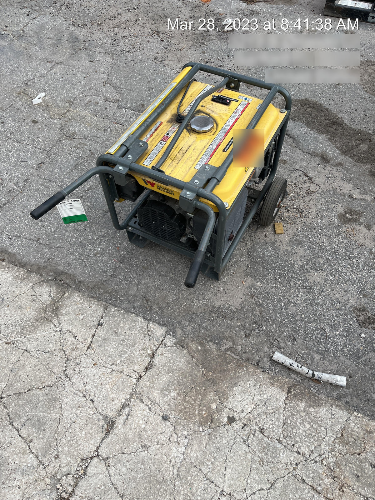 2020 WACKER NEUSON GP6600A
