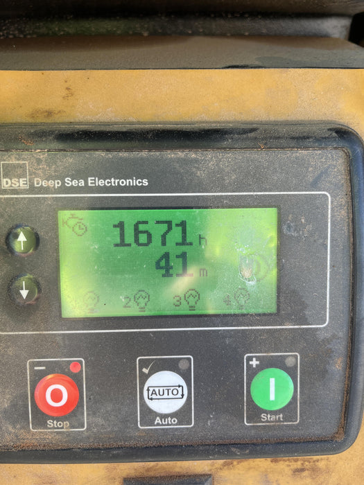 2022 Allmand NLV3GR (4) LED Light Fixture 350W, 23' Vertical Mast, 3kW Prime, Towable, Deep Sea L401, Leveling Jacks, Yanmar T4F 5.8hp