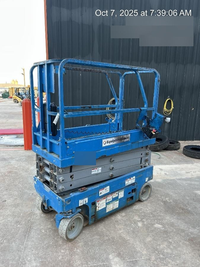 2018 Genie GS-1930 Genie GS-1930 w/Fixed Rail, Chain Entry