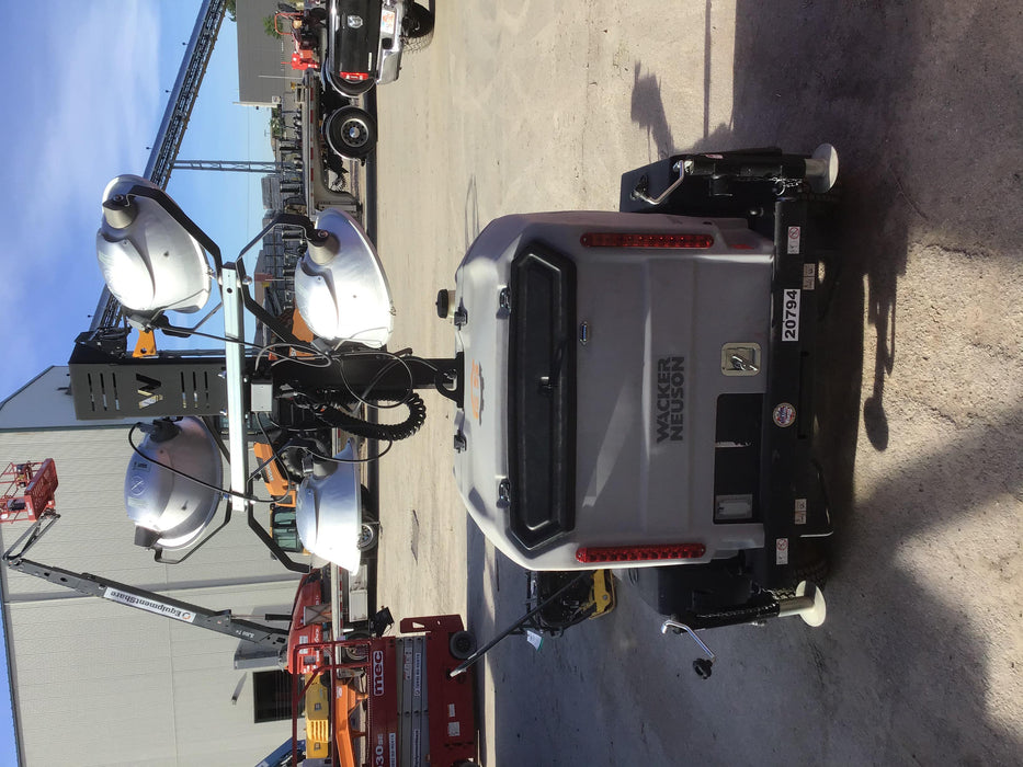2018 Wacker Neuson LTV6L-MH Wacker Neuson LTV6L Mobile Light Tower w/Fuel Level Sensor Installed