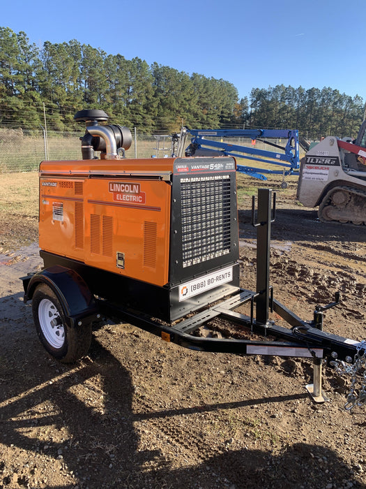 2021 Lincoln Electric Vantage 549X Ready Pak 3, ORANGE (includes trailer, cable rack, fender light kit)