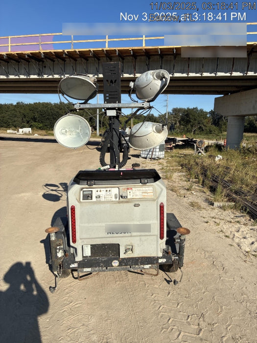 2018 Wacker Neuson LTV6L-MH Wacker Neuson LTV6L Mobile Light Tower w/Fuel Level Sensor Installed