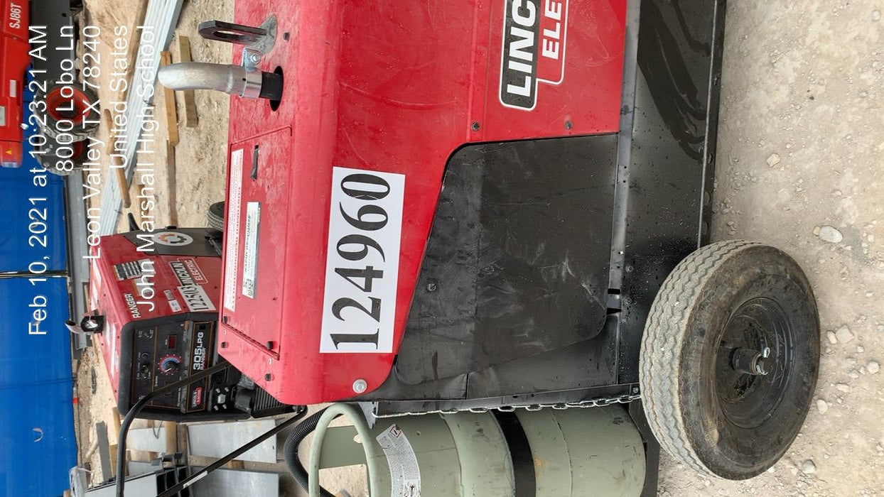 2021 Lincoln Electric Ranger 305 LPG RANGER 305 LPG ONE-PAK