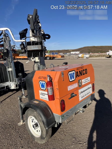 2024 Wanco WLTT-4MM4K Diesel, Deep Sea Controller, Shore Power Plug, Auto Start, (4) 350W LED Floodlights, 4kW Generator, 60 Gal Fuel Tank, 2" Ball, T3