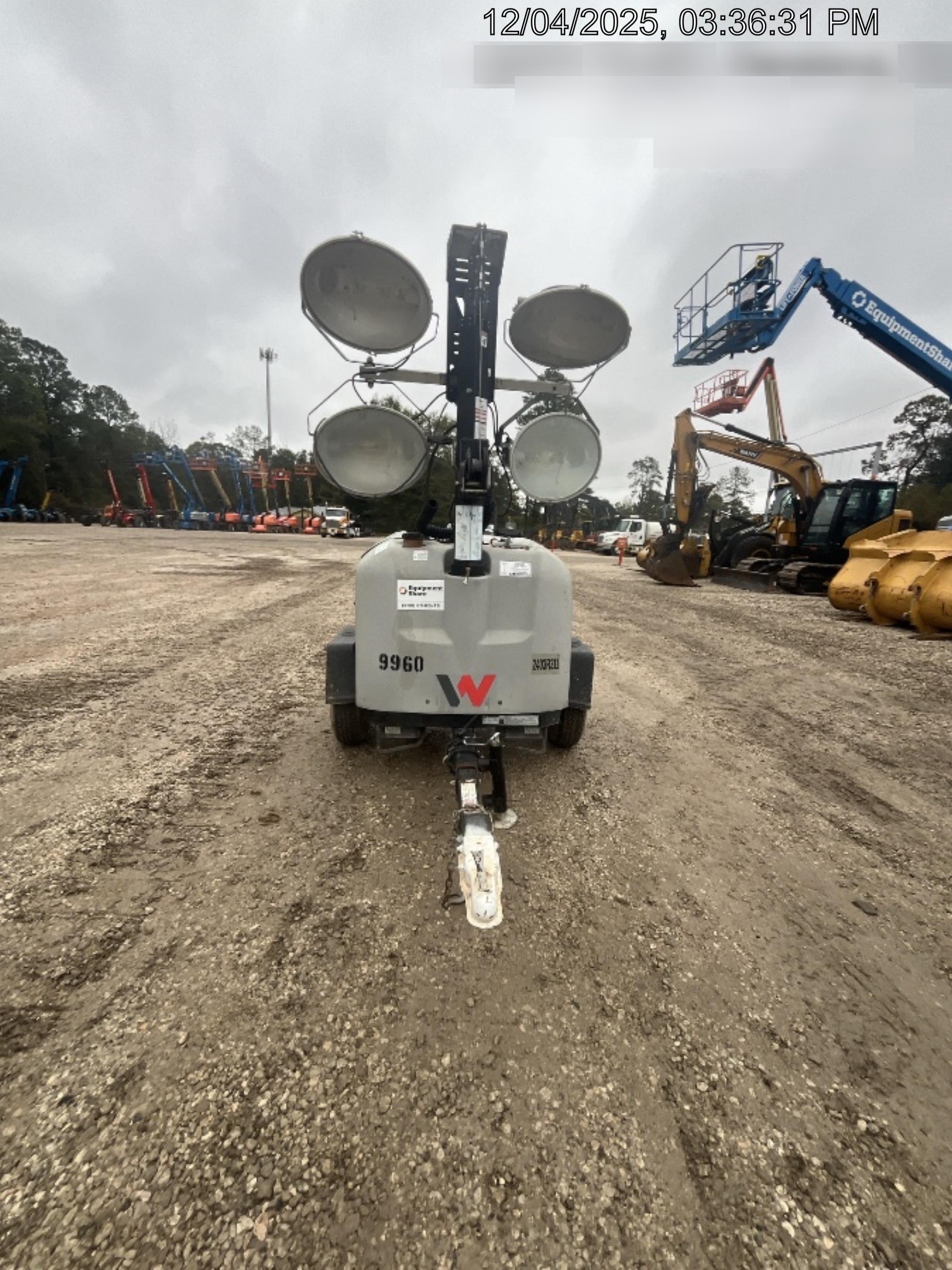 Wacker Neuson LTV6K-MH Wacker Neuson LTV6K Towable Light Tower