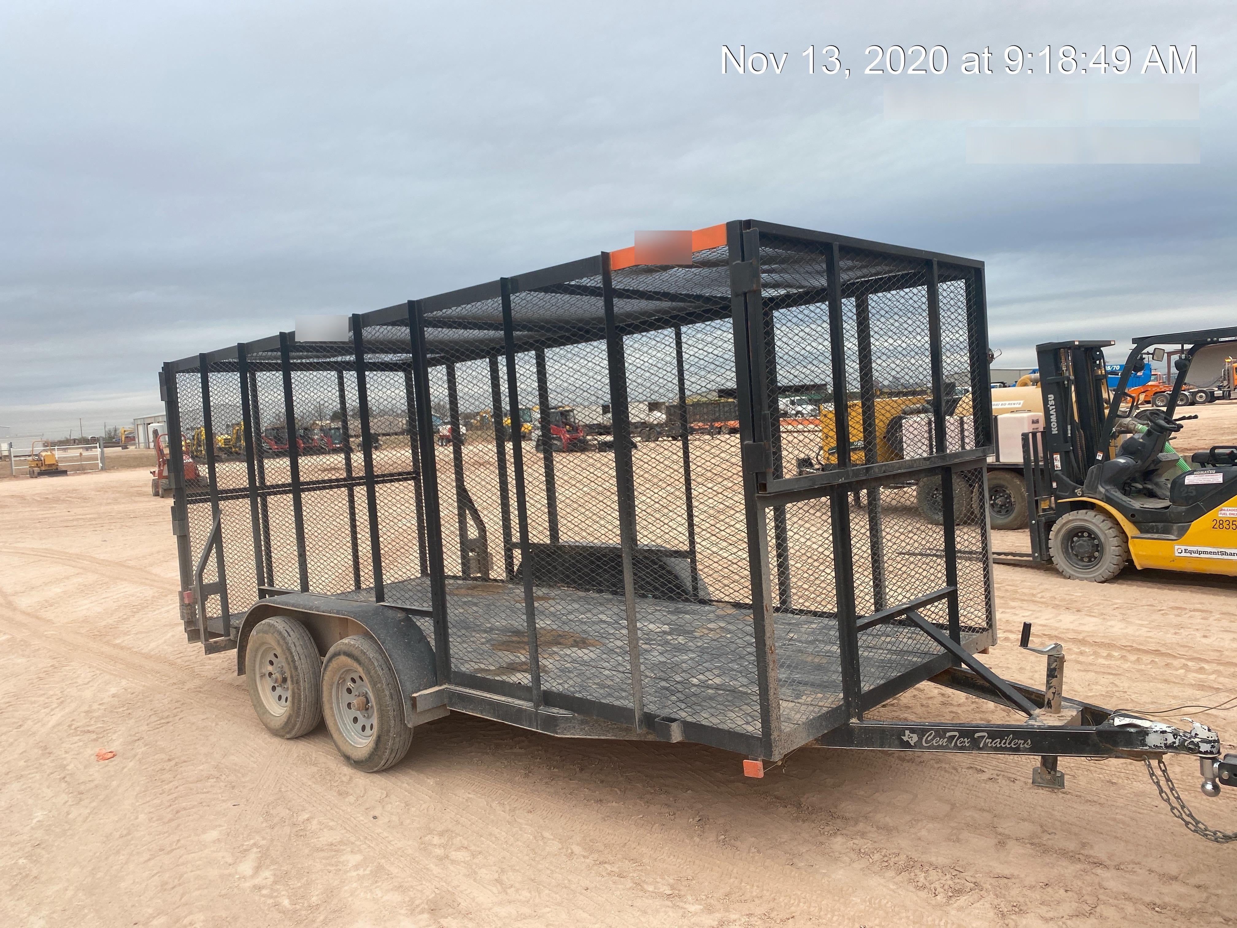2019 CENTEX Trash Trailer