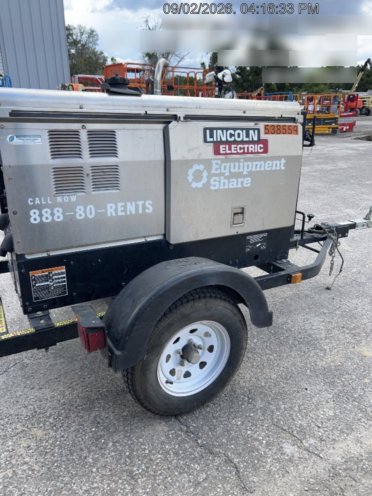2025 LINCOLN ELECTRIC LE400
