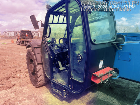 2018 Genie GTH-844 Genie GTH-844 w/Enclosed Cab w/HVAC, Work Lights, Solid Tires, Beacon, 60" Carriage and Forks