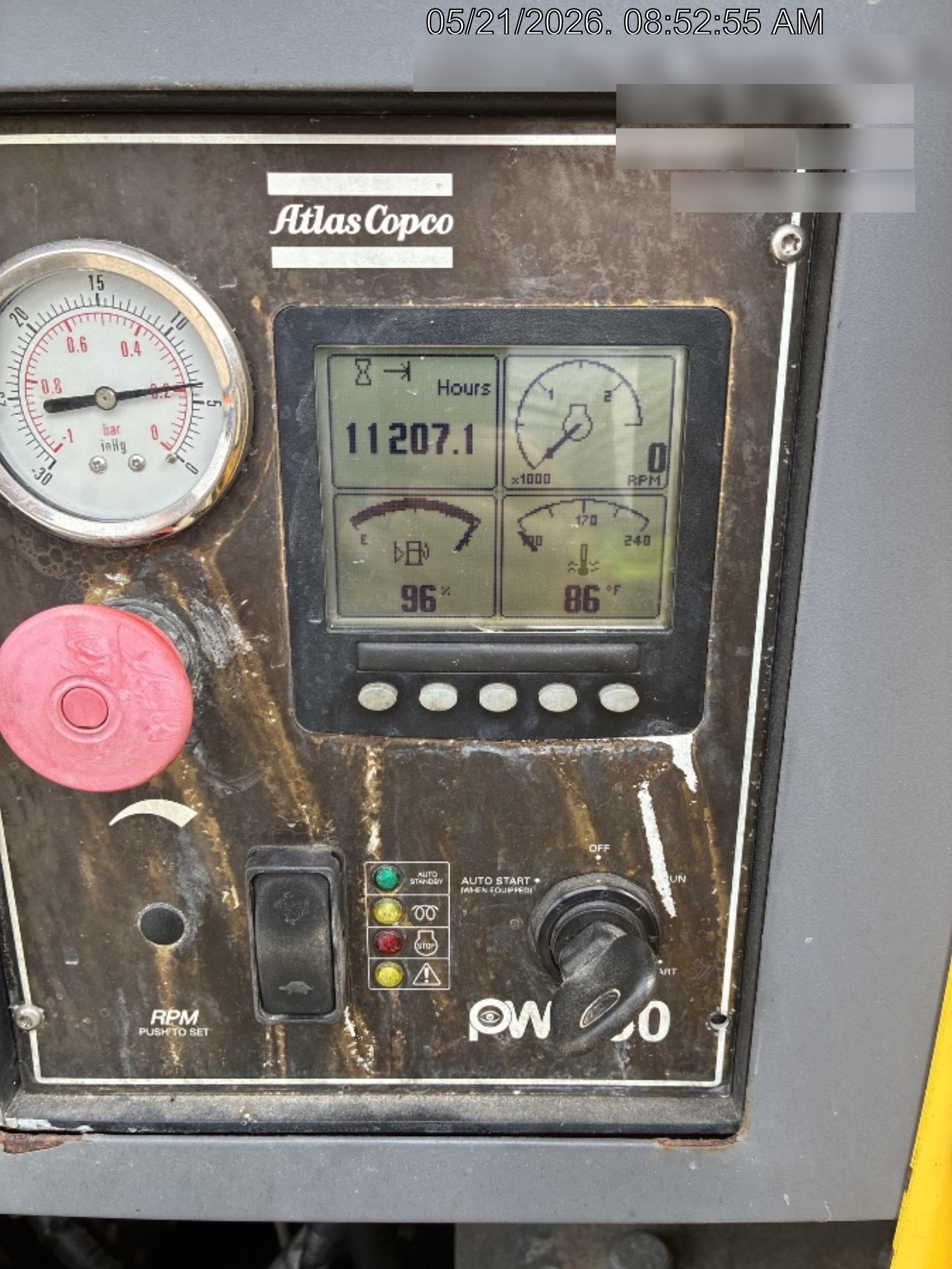 2020 ATLAS COPCO PAS 150 HF CS Enclosed