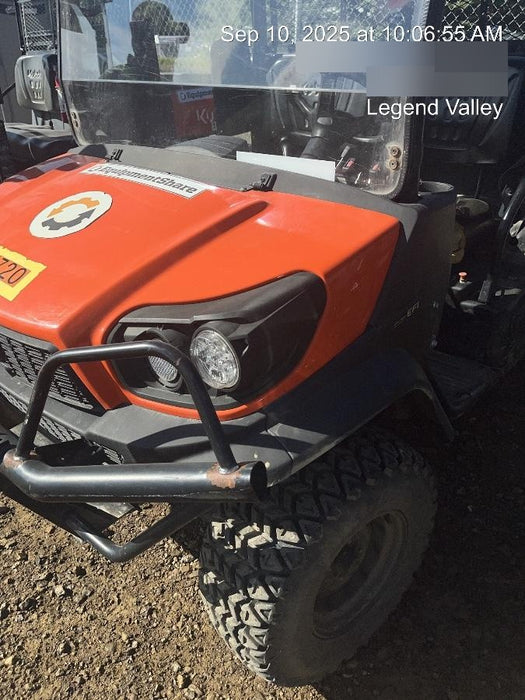 2019 Kubota RTV-XG850WL-H 4wd Utility Cart, Gas, 2 Seat, LED Strobe, Windshield Tempered Glass, Plastic Canopy, Wire Harness Kit, Backup Alarm