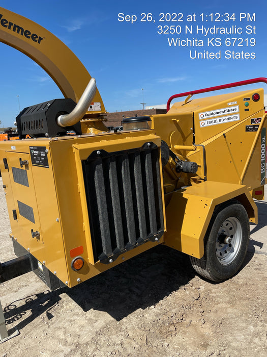 2022 VERMEER BC1000XL Diesel