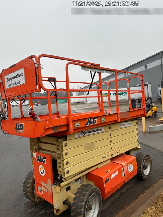 2019 JLG 4069LE Solid Non Marking Tires, Rotating Beacon