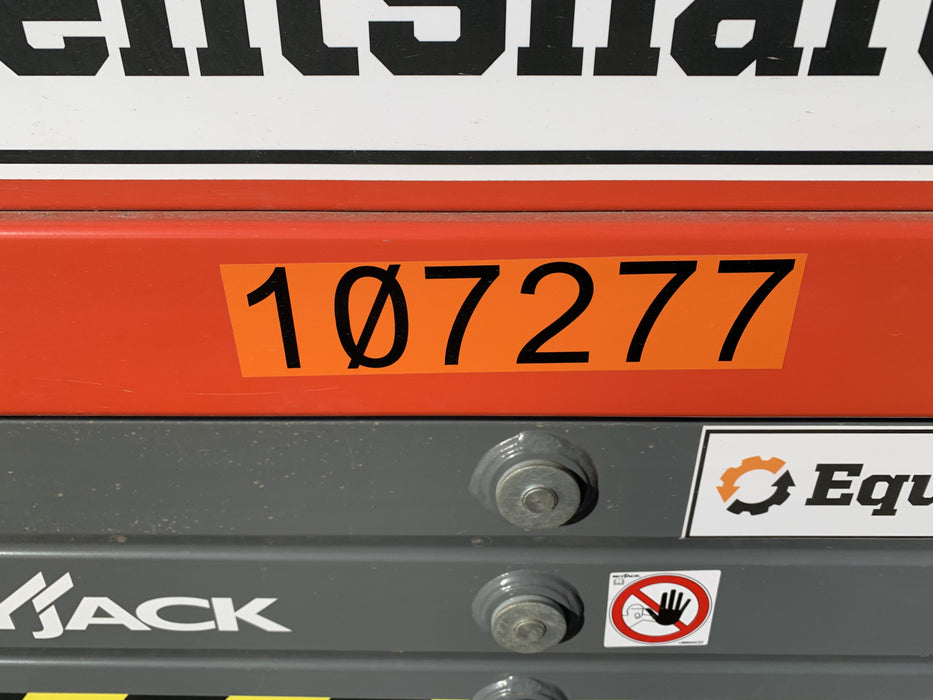 2020 Skyjack SJIII-3219 Solid NM Tires, Half height spring hinged entry gate, Dual Beacons, 800W Inverter
