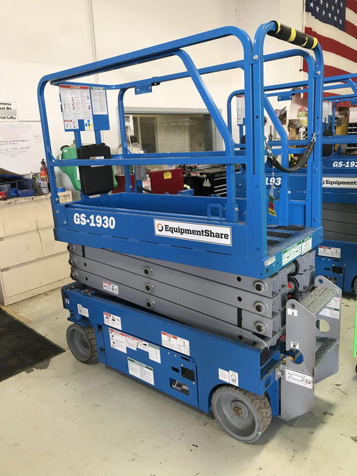 2019 Genie GS-1930 Fixed Rails with Chain Entry